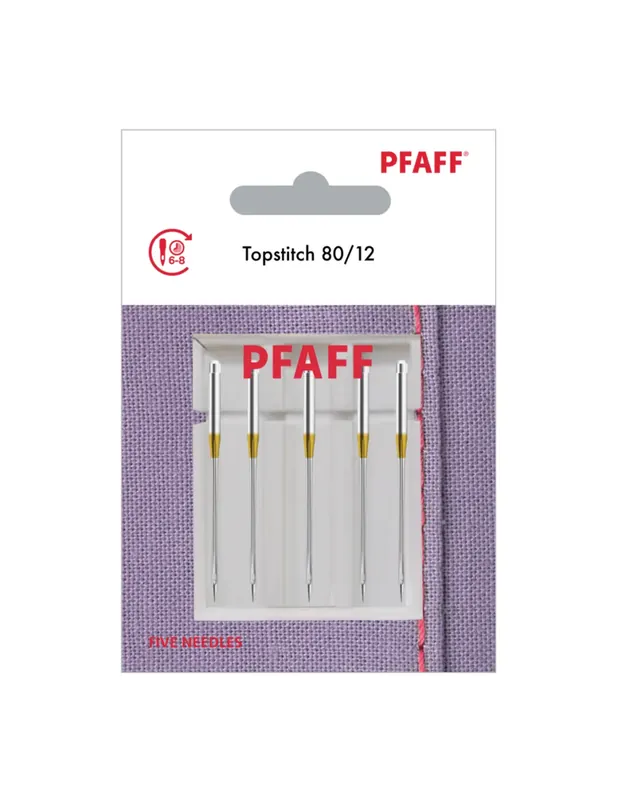 Pfaff Topstitch 80 (5 stuks) Naalden Voordeelprijs