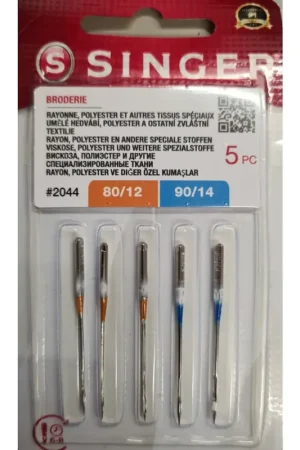 Betaalbaar Singer borduurnaalden dikte 80 en 90 2044