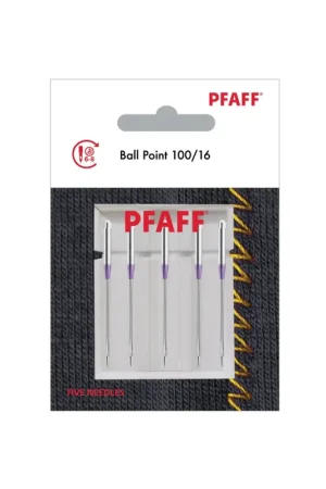 Pfaff Ballpoint 100 (5 stuks) Naalden Veilige Betaling