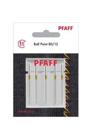 Seizoensaanbieding Pfaff Ballpoint 80 (5 stuks) Naalden