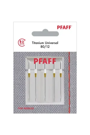 Op = Op Pfaff Universal / Titanium 80 (5 stuks) Naalden