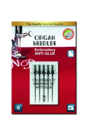 Bestseller Organ Embroidery Anti Glue 75 Naaimachinenaalden 5 stuks