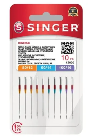Koopje Singer Singer Universal 2020 MIX 70 / 80 / 90/ 100 (10 stuks) Naalden