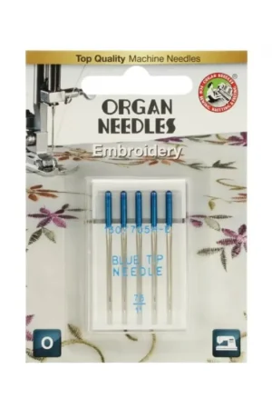 Organ Embroidery blue tip 75 Superprijs