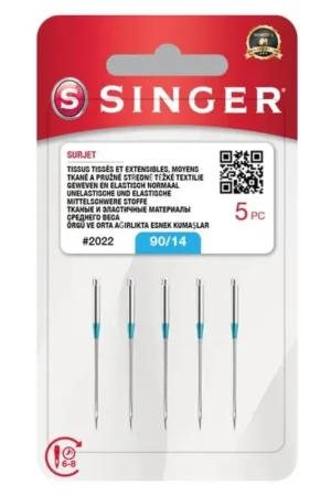 Veilige Betaling Singer Overlock 2022 90 (5 stuks) Naalden