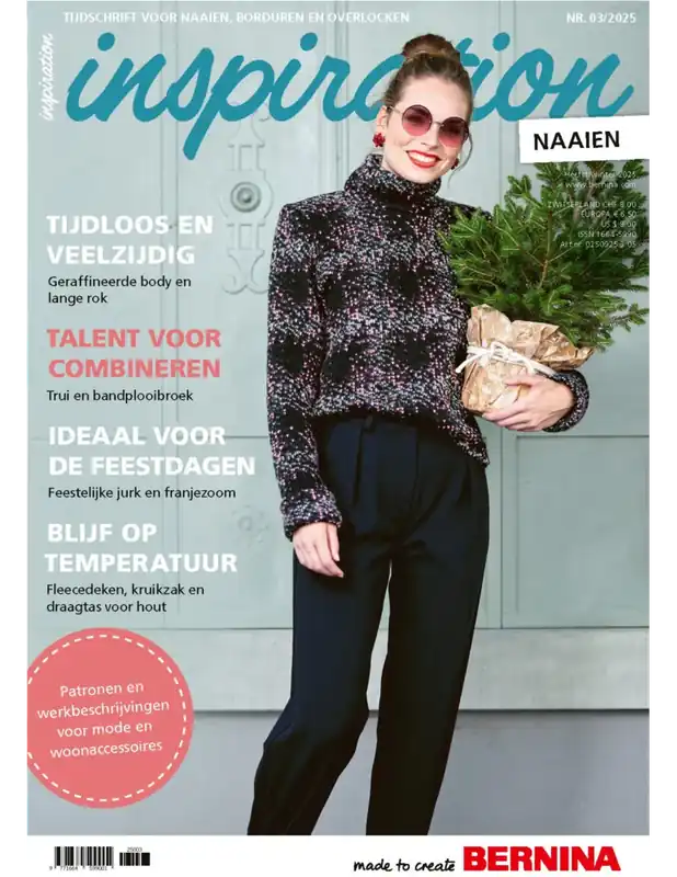 Bernina tijdschrift Inspiration nr3/2025 Laatste Kans