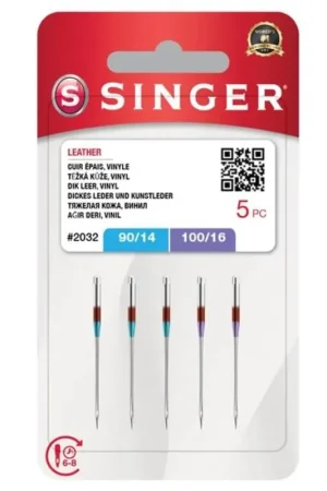 Lage Kosten Singer Leder MIX 90 / 100 (5 stuks) Naalden
