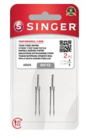 Singer Twin 2024 80 4mm (2 stuks) Naalden Premium