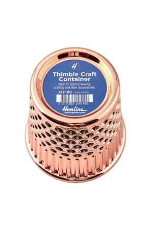 Populair Hemline 4911 Vingerhoed 12,5 x 12 cm - rose gold