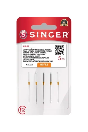 Singer Overlock 2022 80 (10 stuks) Naalden Beperkte Voorraad