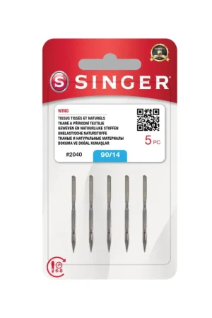 Uitverkoop Singer Naalden wing naalden dikte 90 5 stuks