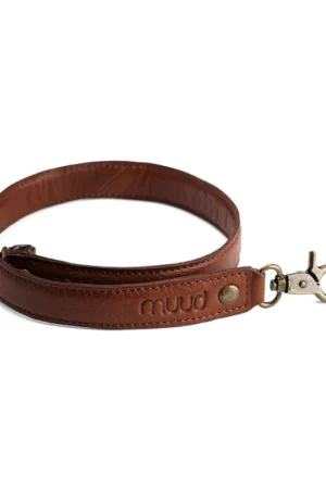 Express Levering MUUD Hudson. Handgemaakt leren tashengsel 2cmx50 cm per stuk