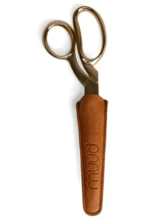 Flitsaanbieding MUUD Etúi. Handgemaakt leren etui voor schaar 12x2x4cm