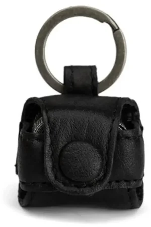 Beste Prijs MUUD Malmö. Handgemaakt leren etui voor meetlint 3x4x2.3cm