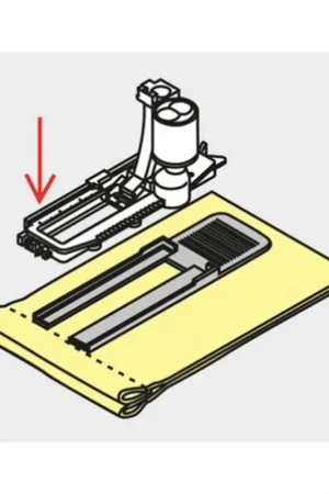 Bernina Niveleerplaatjes voor knoopsgaten, breed Gecertificeerd