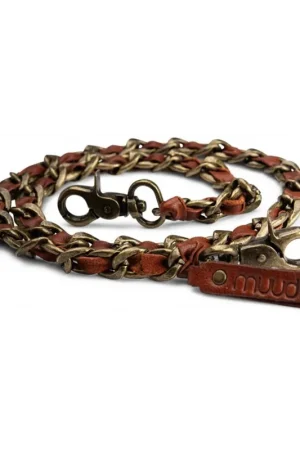 Aanbieding MUUD QB-4637 Caja small Handgemaakt leren tassenhengsel