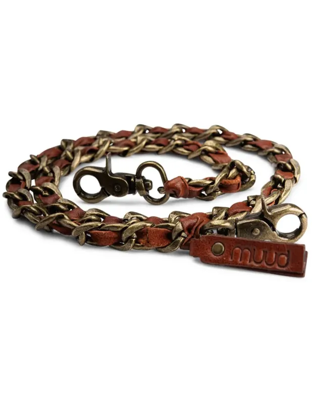 Aanbieding MUUD QB-4637 Caja small Handgemaakt leren tassenhengsel