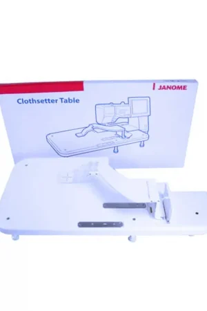 Aanbieding Janome clothsetter table