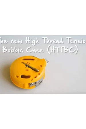 Bernina Spoelhuis met hoge draadspanning, geel Nu Kopen