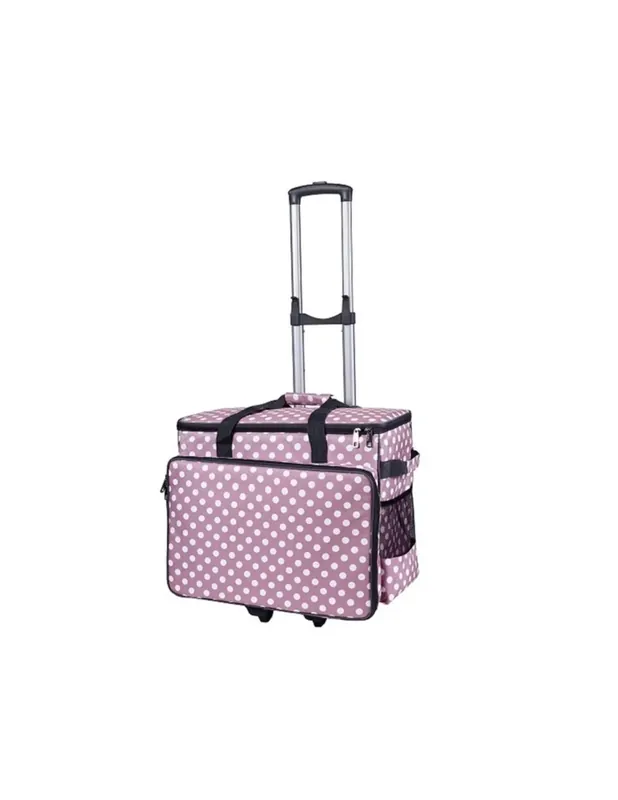 Babysnap Naaimachinetas met trolley rose stip Gereduceerde Prijs