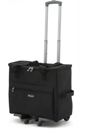 Alleen Vandaag Naaimachine tas met Trolley zwart