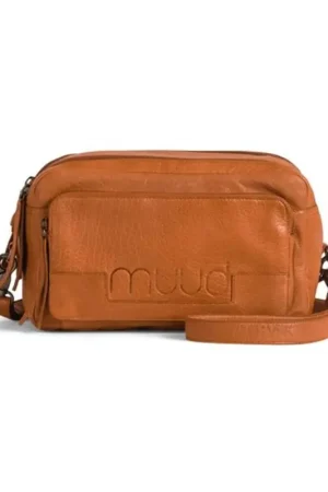 Bestel Nu MUUD Stavanger. Handgemaakt leren crossbody tas 16x26cm