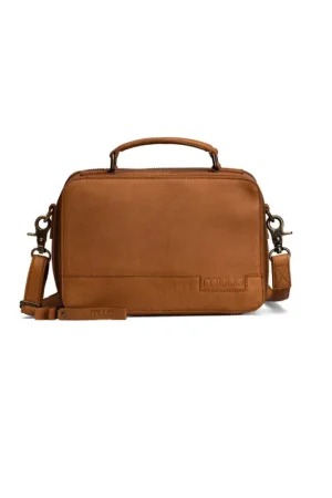 Gecertificeerd MUUD Lilly. Handgemaakt leren breitas 15x22x9cm