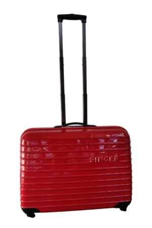 Singer Luxe Trolley rood Dagaanbieding