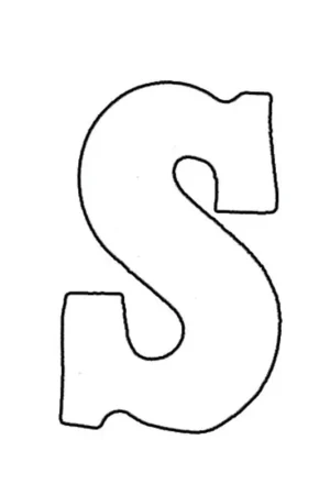 Applicatie Flockletter 3.5cm Uitverkoop