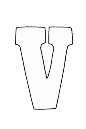 Actieprijs Applicatie Flockletter 3.5cm