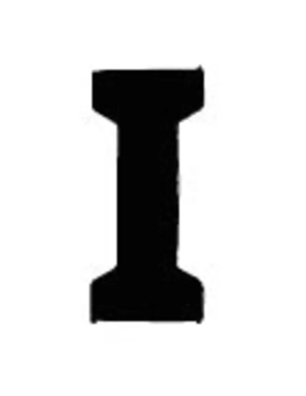 Applicatie Flockletter 3.5cm Gratis Verzending