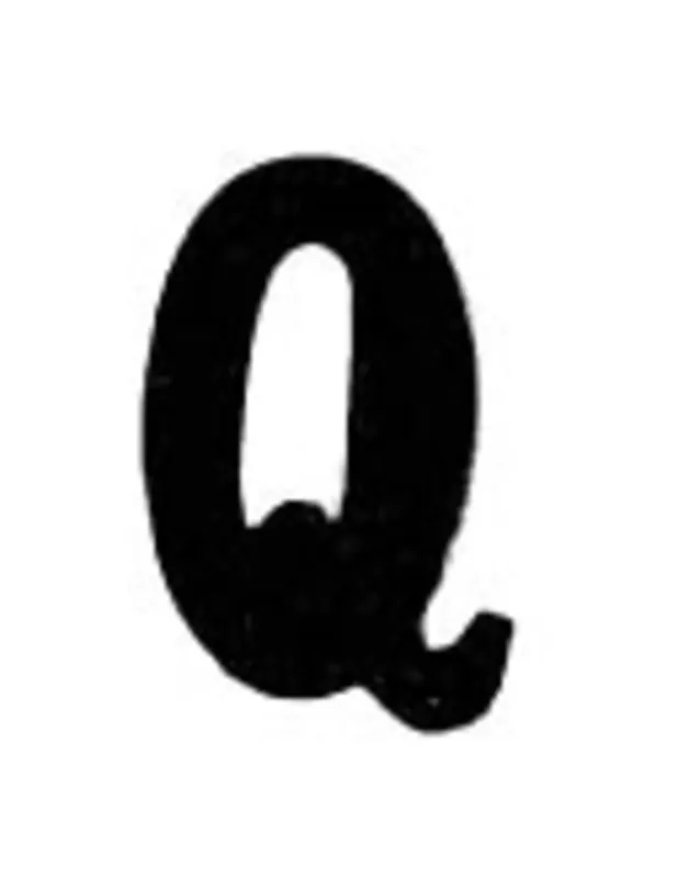 Applicatie Flockletter 3.5cm Speciale Aanbieding