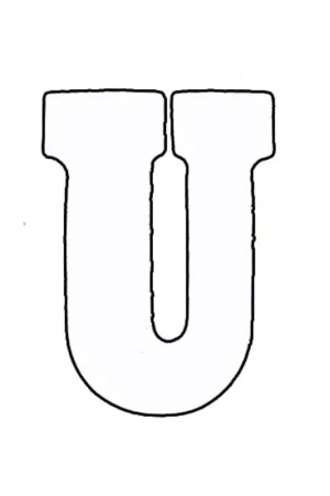 Applicatie Flockletter 3.5cm Direct Beschikbaar