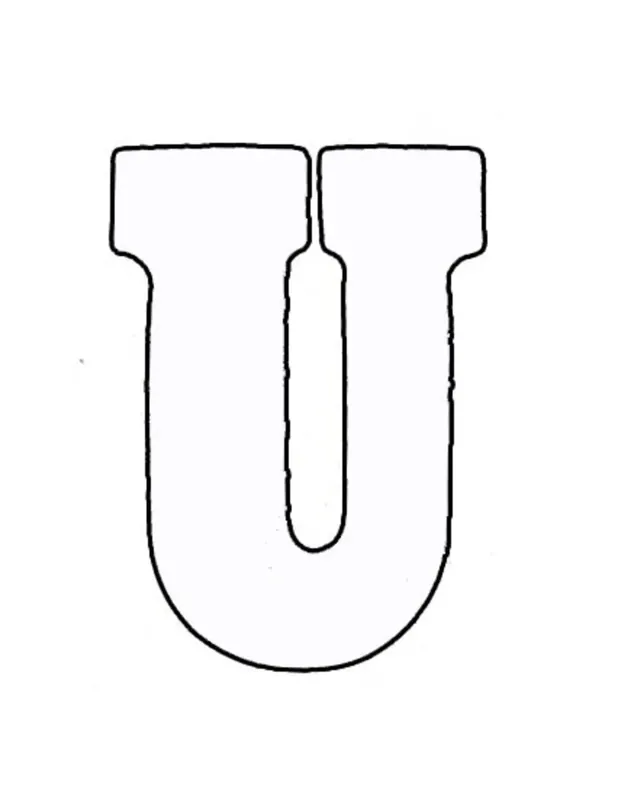 Applicatie Flockletter 3.5cm Direct Beschikbaar