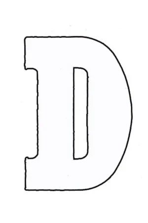 Applicatie Flockletter 3.5cm Op = Op