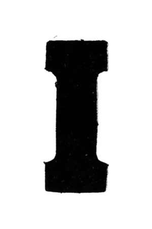 Applicatie Flockletter 6cm Rechtstreeks Van De Fabrikant