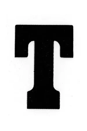 Applicatie Flockletter 6cm Seizoensaanbieding