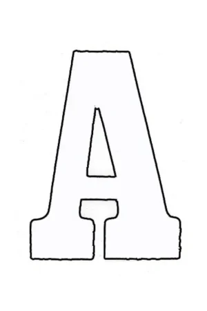 Applicatie Flockletter 6cm Betaalbaar