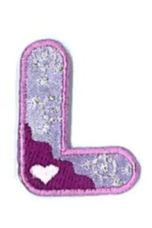 Actieprijs Alfabet A-Z rose 749 3cm