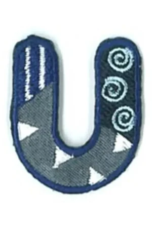 Alfabet A-Z blauw 210 3cm Merkproduct