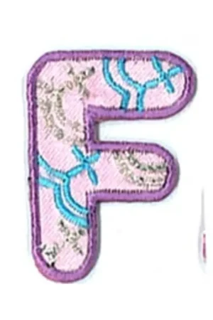 Alfabet A-Z rose 749 3 cm Bestel Nu