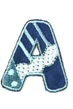 Alfabet A-Z blauw 210 3 cm Dagaanbieding