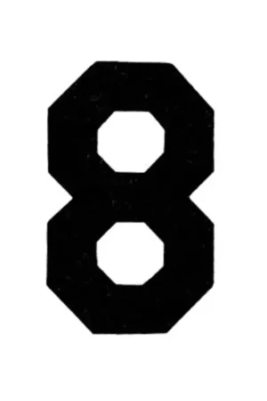 Applicatie Flockcijfer 10cm Fabrieksprijs