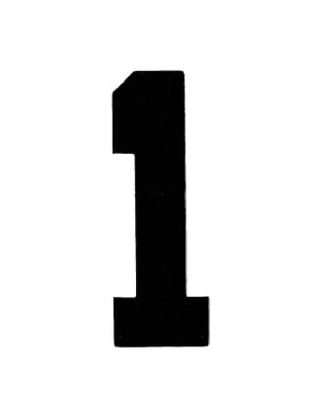 Applicatie Flockcijfer 10cm Actieprijs