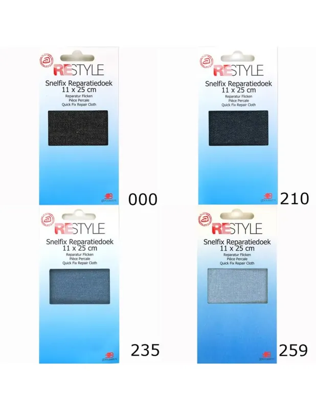 Korting Snelfix Reperatie doek Jeans