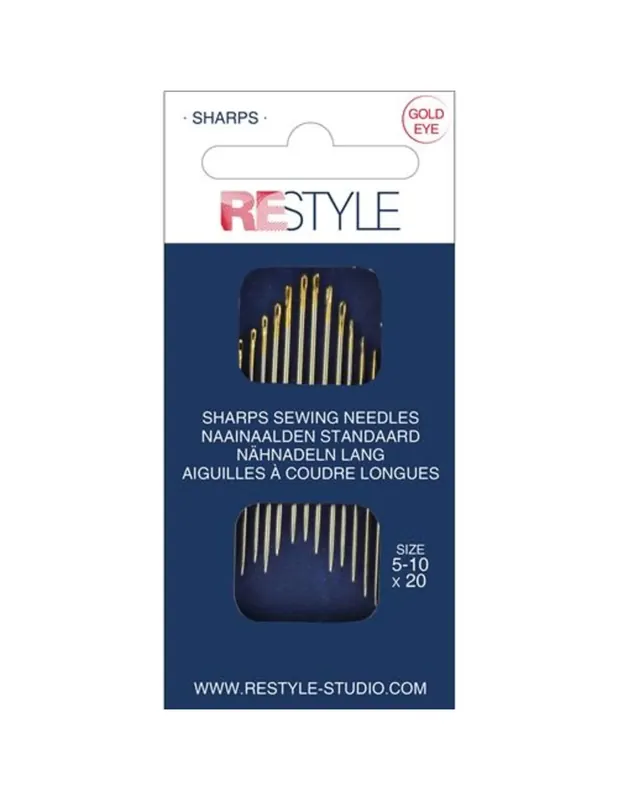 ReStyle 015.10301 Sharps naainaalden standaard 5-10, 20 stuks Goedkoop