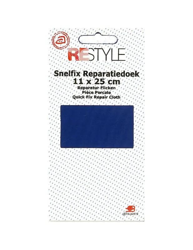 Express Levering Restyle 015.79100 Snelfix reparatiedoek 11 cm x 36 cm opstrijkbaar