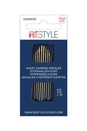 ReStyle 015.10500 Stopnaalden kort 3-9, 10 stuks assorti Beperkte Voorraad