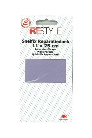 Restyle 015.79100 Snelfix reparatiedoek 11 cm x 36 cm opstrijkbaar Rechtstreeks Van De Fabrikant