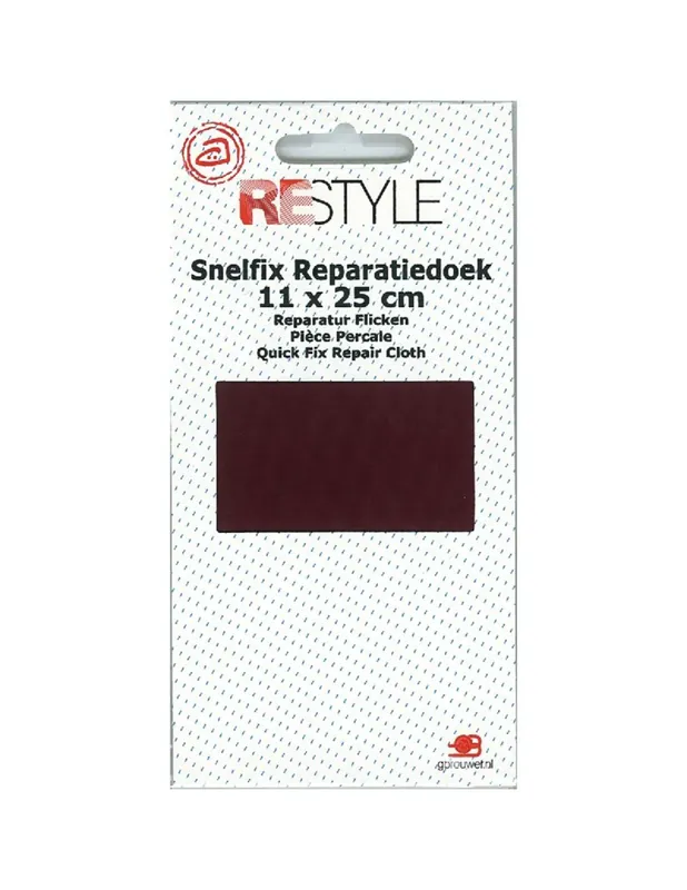 Restyle 015.79100 Snelfix reparatiedoek 11 cm x 36 cm opstrijkbaar Weekendaanbieding